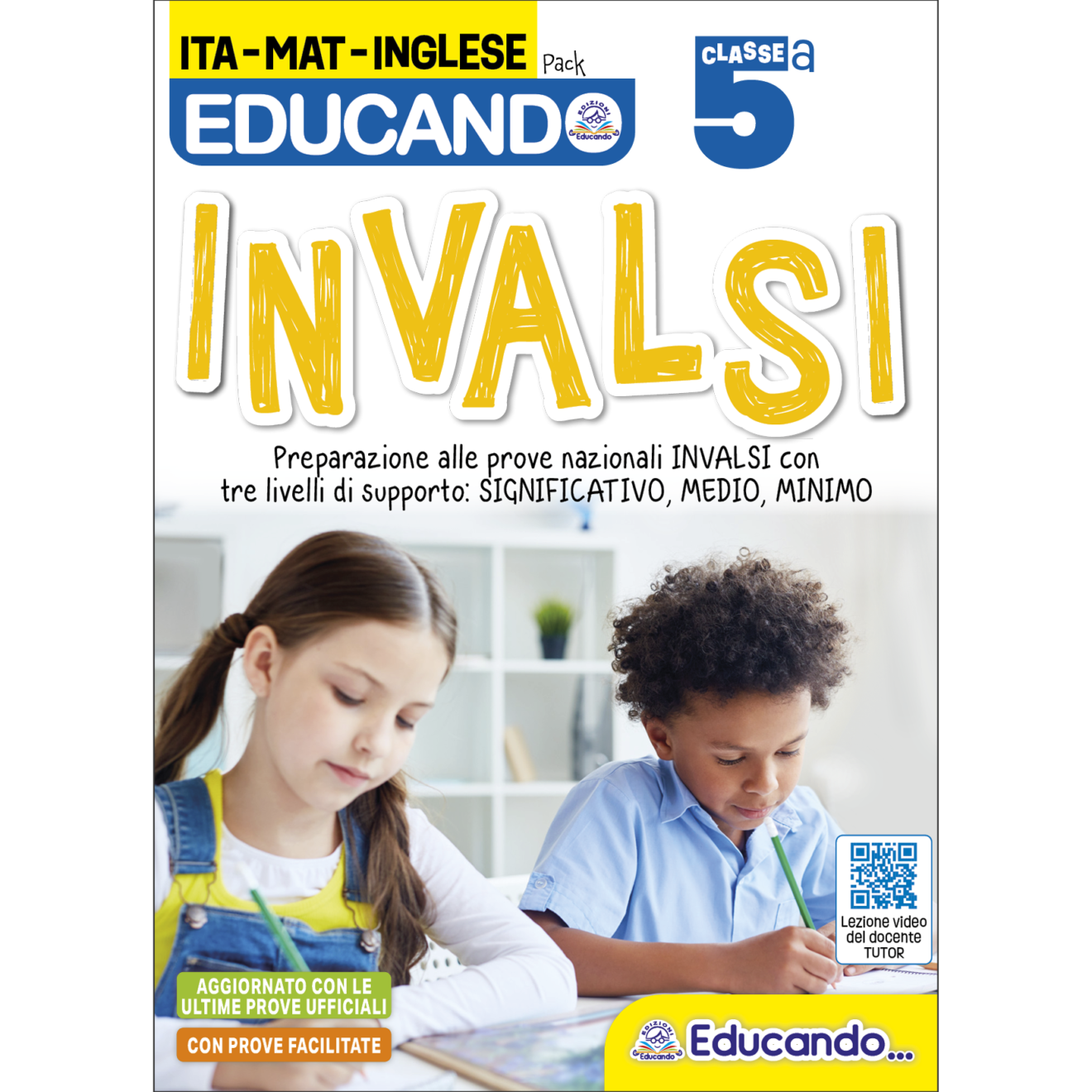 Educando Invalsi Pack Ita Mat Eng Classe Educando Libri